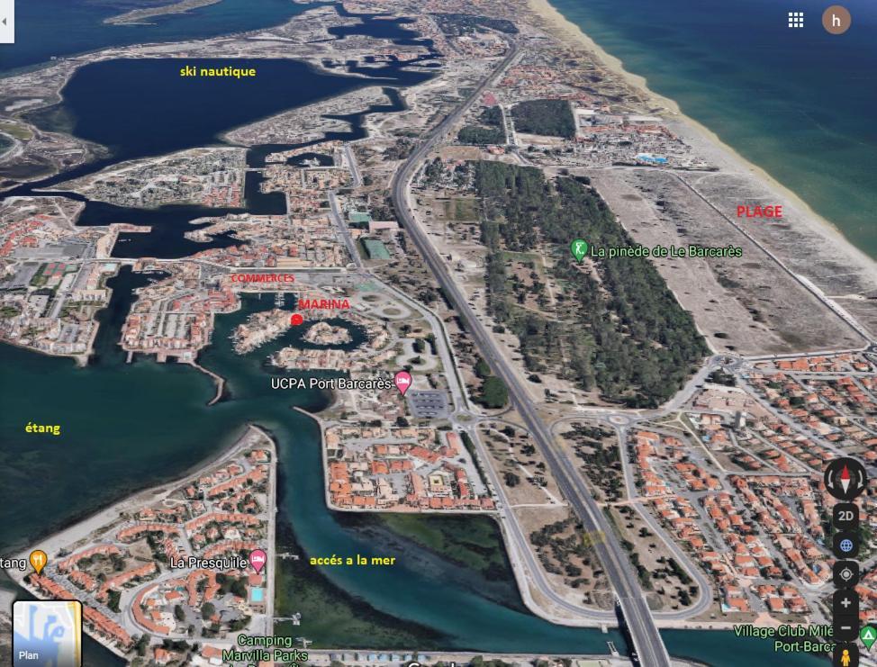 Apartamento Marina Les Pieds Dans L Eau Le Barcarès Exterior foto
